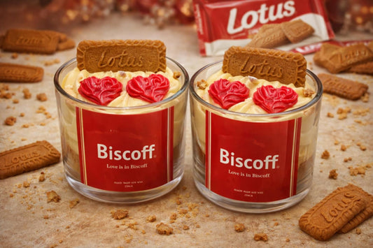Αρωματικό Κερί Σόγιας Biscoff – 250gr