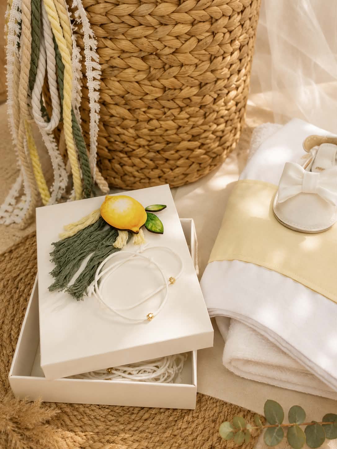 Πακέτο Βάπτισης Lemon – Xenia Veneti