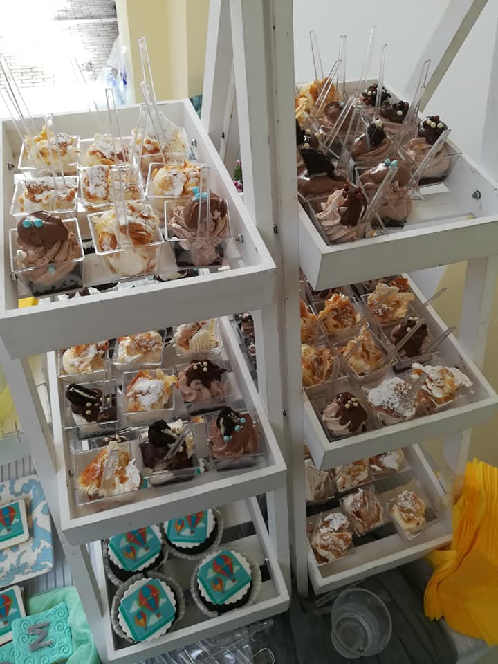 Candy bar 100 ατόμων με θέμα Αερόστατο