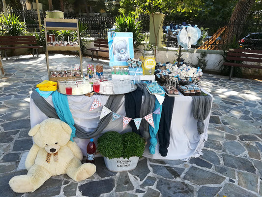 Candy bar 100 ατόμων με θέμα Αρκουδάκι