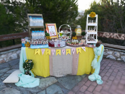 Candy bar 100 ατόμων με θέμα Ζωάκια του δάσους