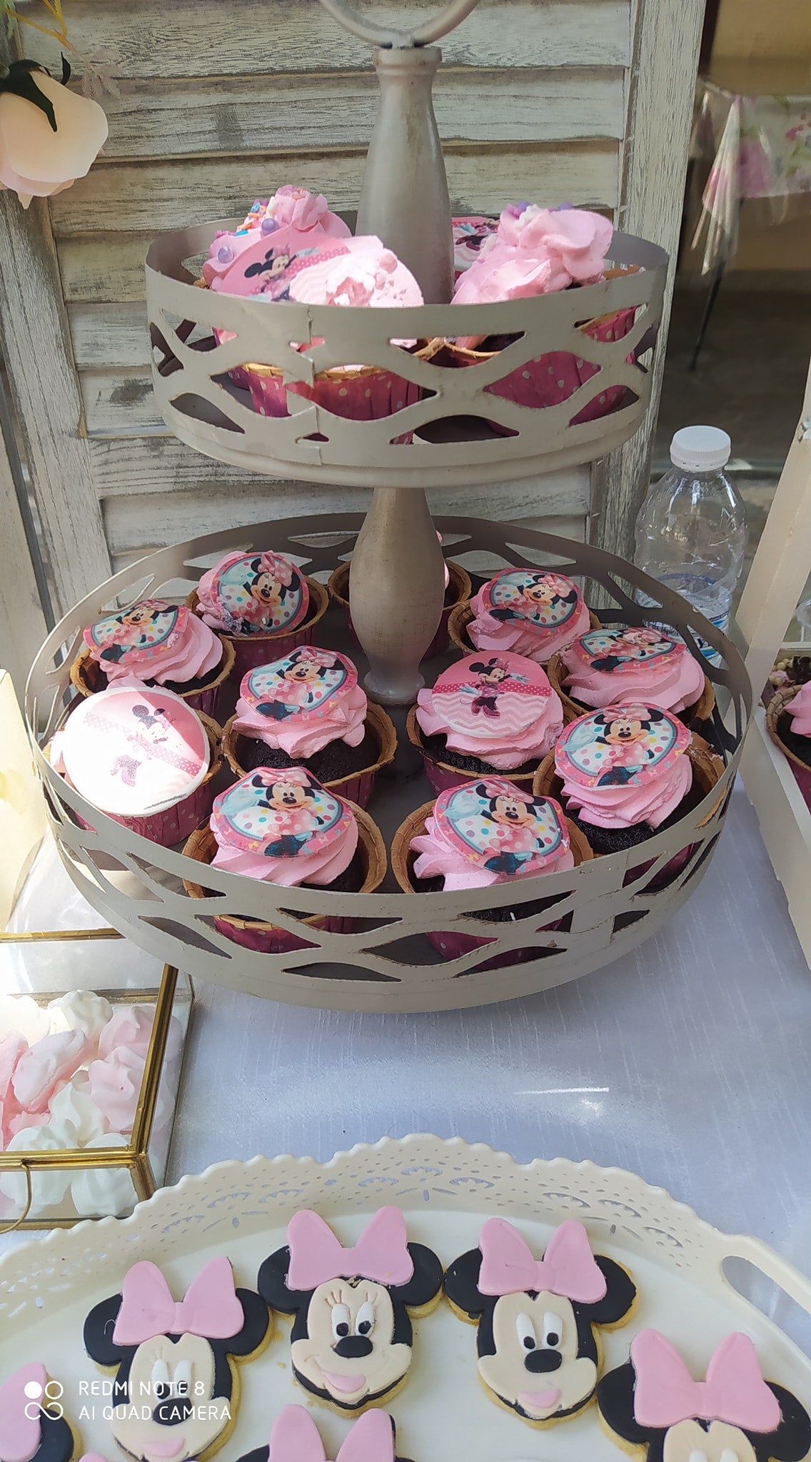 Candy bar 100 ατόμων με θέμα Minnie mouse