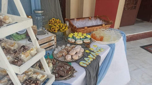 Candy bar 100 ατόμων με θέμα Αστέρι