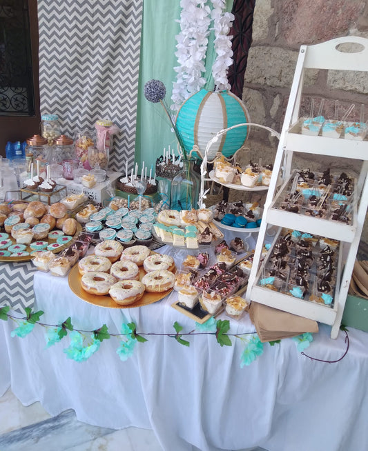 Candy bar 100 ατόμων με θέμα Travel
