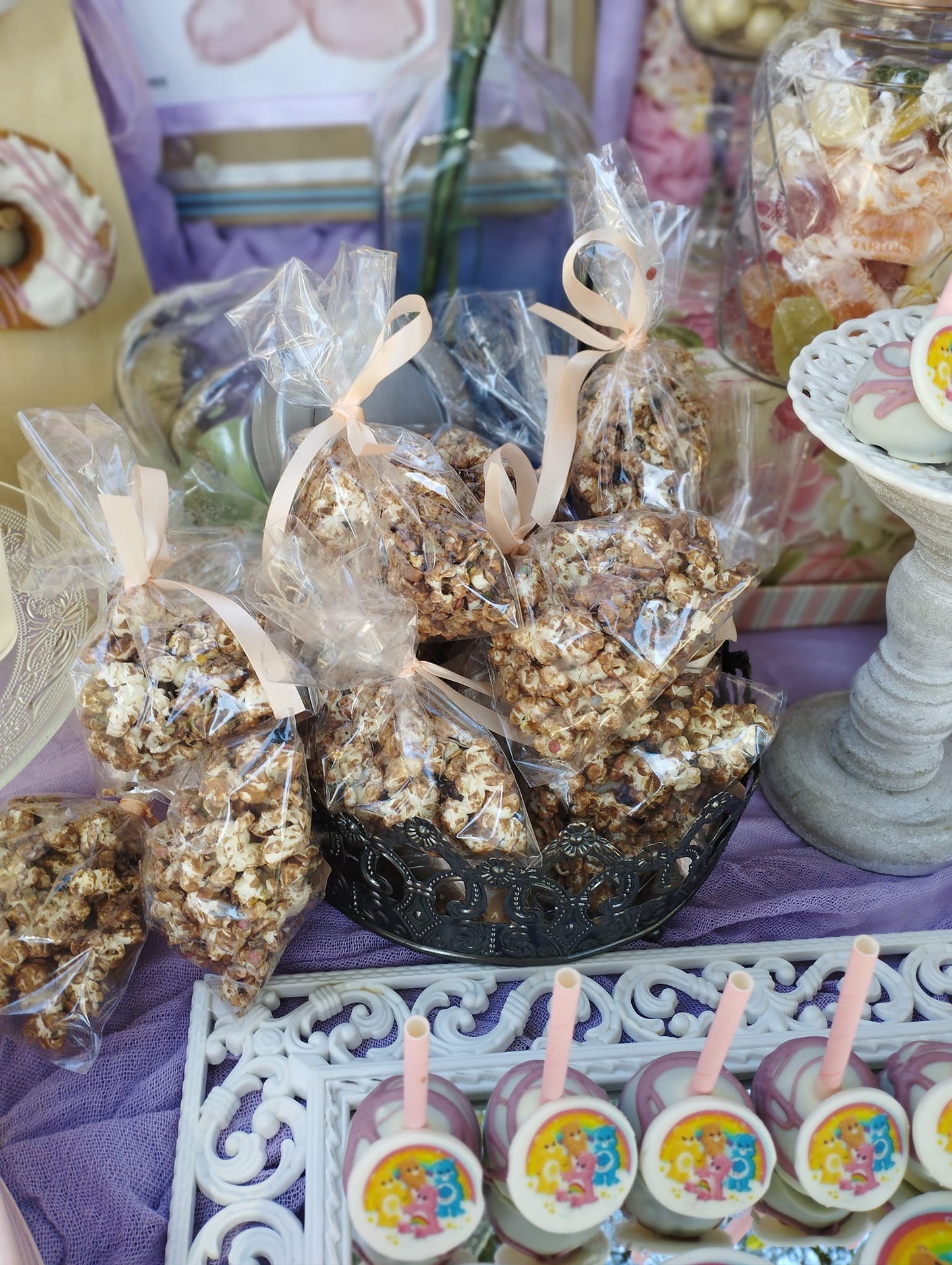 Candy bar 100 ατόμων με θέμα Αρκουδάκια της αγάπης