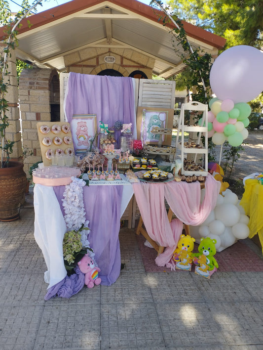Candy bar 100 ατόμων με θέμα Αρκουδάκια της αγάπης
