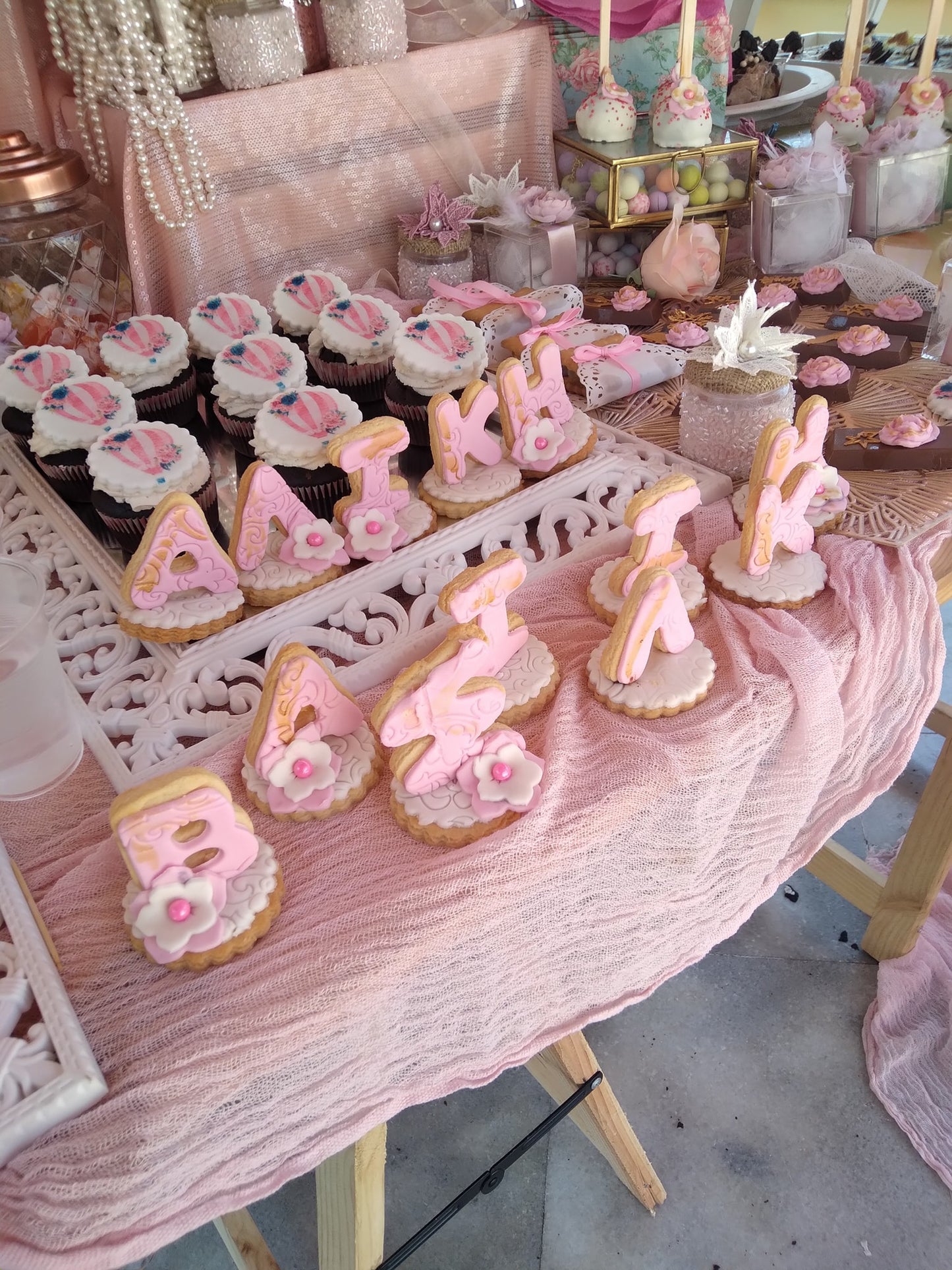 Candy bar 100 ατόμων με θέμα μπαλόνια