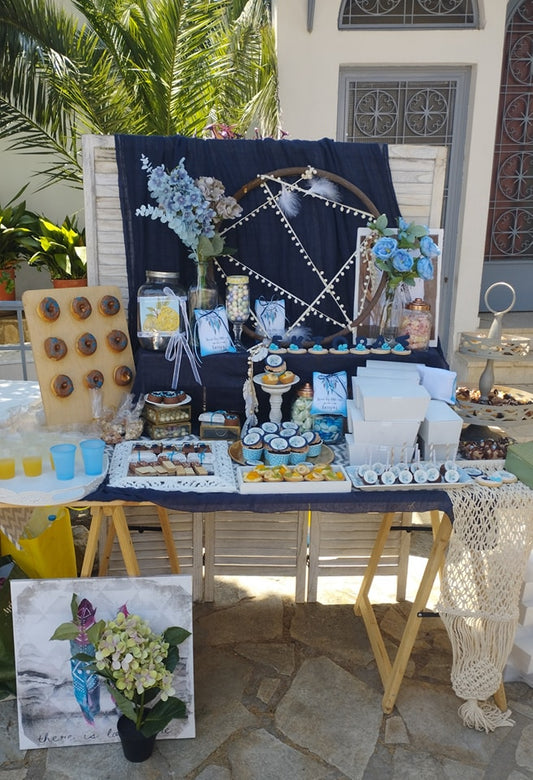 Candy bar 100 ατόμων με θέμα ονειροπαγίδα