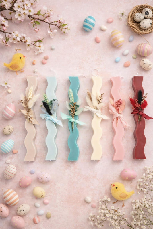 Wax Melt Λαμπάδα με Άρωμα Φρεσκάδας