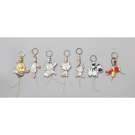 Μπομπονιέρες βάπτισης μπρελόκ σε διάφορα σχέδια με χάντρες ΤΥΠ-537-535-515-513-514-502-526