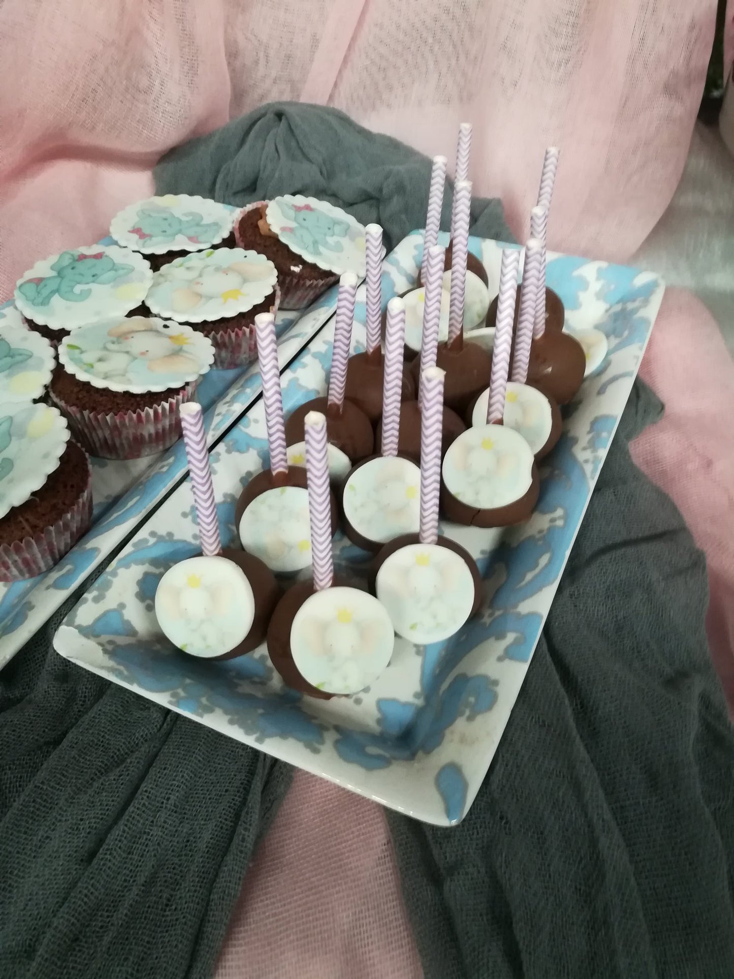 Candy bar 100 ατόμων με θέμα Ελεφαντάκι