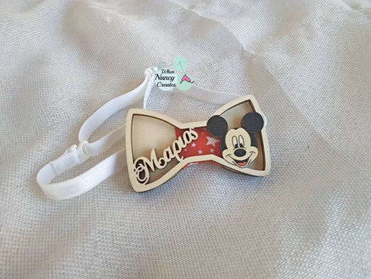 Παιδικό παπιγιόν με θέμα Mickey mouse