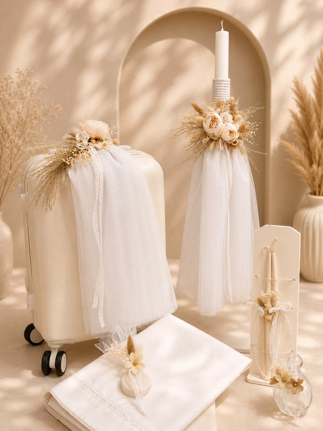 Πακέτο Βάφτισης Xenia Veneti – Boho Romantic Collection