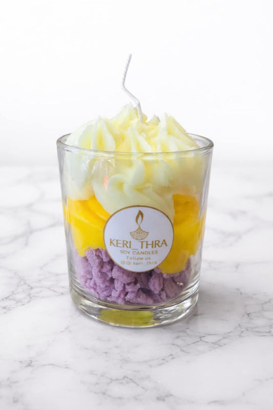 Αρωματικό Κερί Σόγιας Lemon Mousse 350gr