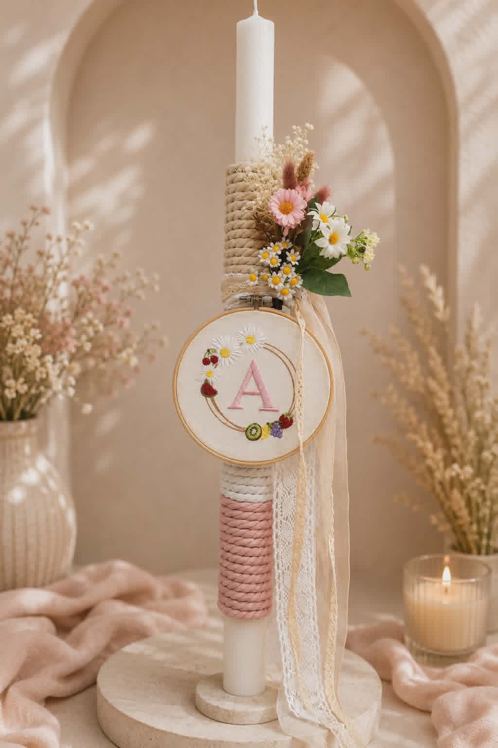 Πακέτο Βάπτισης Boho Floral