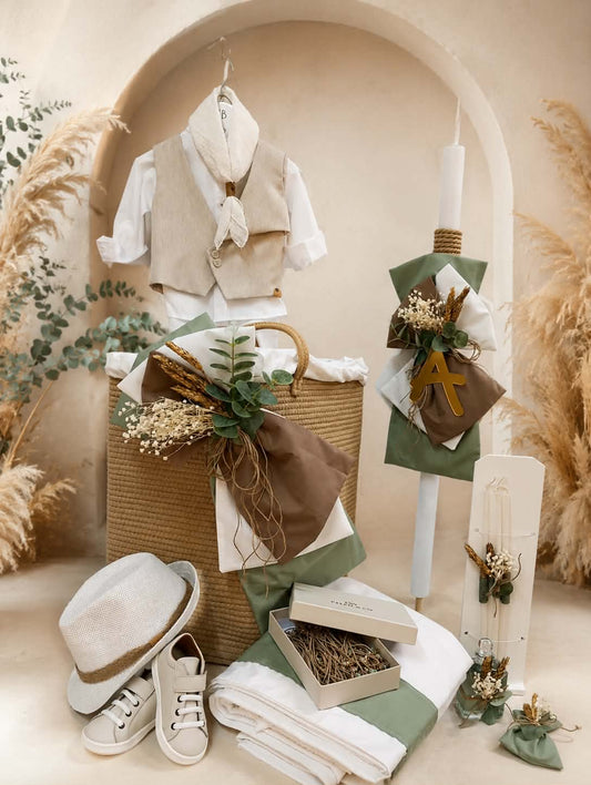 Πακέτο Βάπτισης Boho  Xenia Veneti