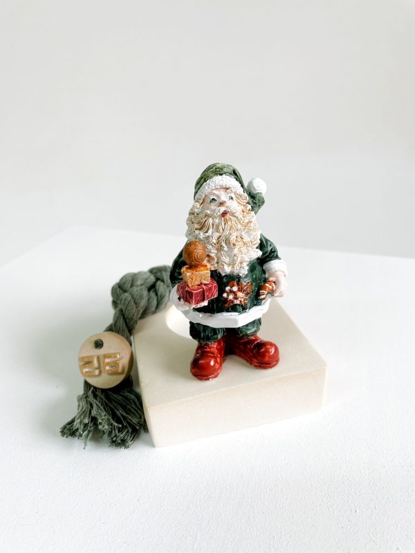 Ρεσό γούρι Αη Βασίλης Όρθιος Έλενα Μανάκου