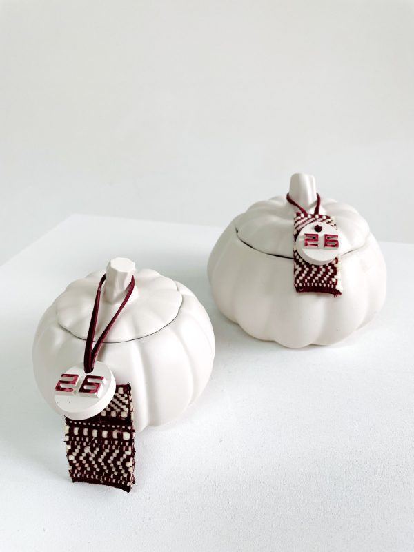 Κουτάκι κερί κολοκύθα μικρή Έλενα Μανάκου