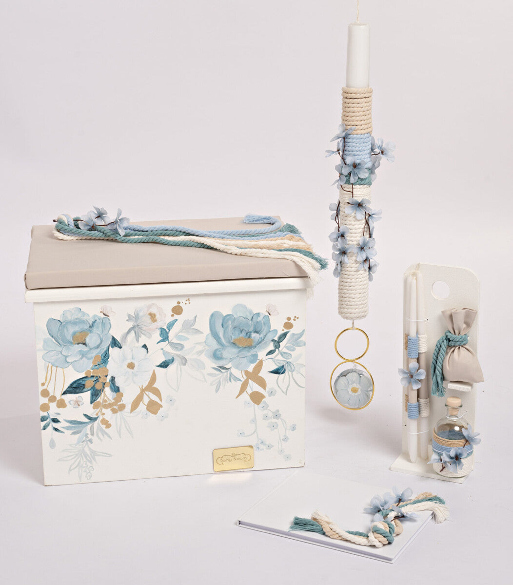 K25.51 2025 Πακέτο βάπτισης για αγόρι Baby Bloom