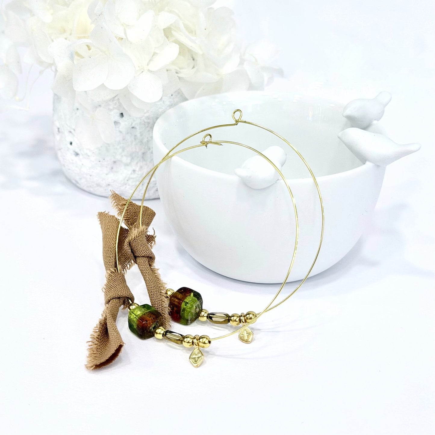 GP.33 Afitechno Μαρτυρικό Βραχιόλι Ατσάλινο Σύρμα Χάντρα
