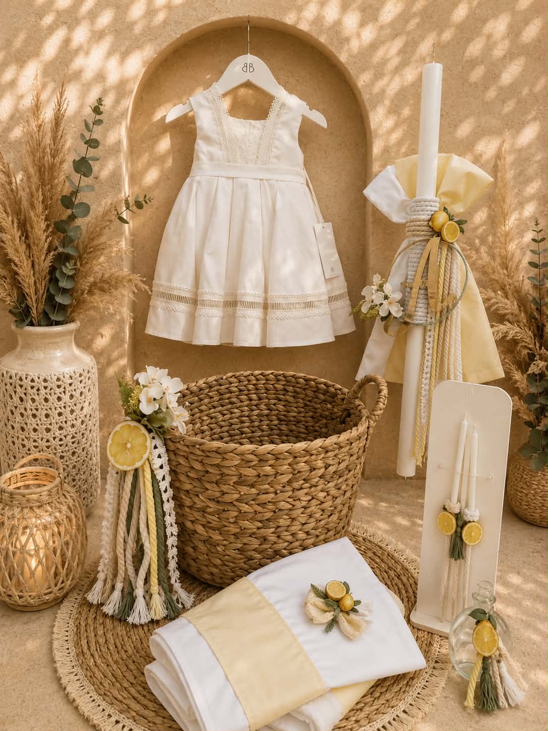 Πακέτο Βάπτισης Lemon – Xenia Veneti