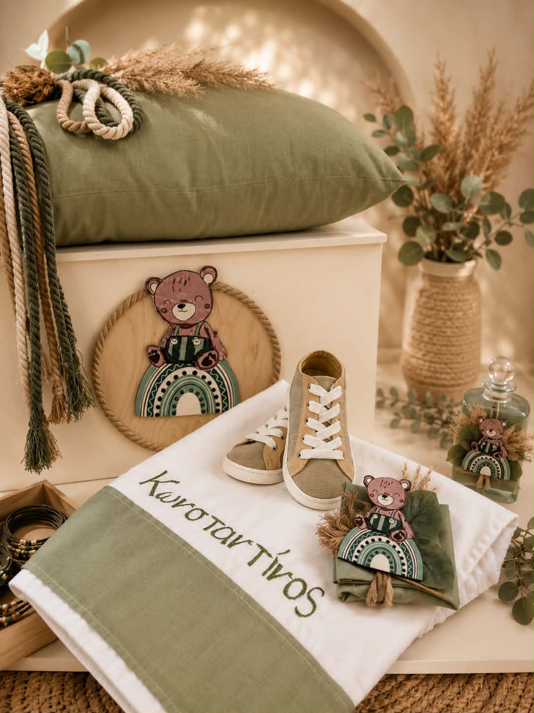 Πακέτο Βάπτισης Xenia Veneti -Tendy Bear