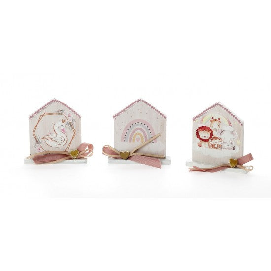 Μπομπονιέρα σπιτάκι σε βάση Model:ΣΠΤ 468 478 470