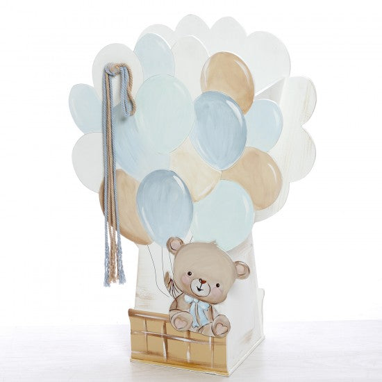 Σετ βάπτισης με θέμα Αρκουδάκι με μπαλόνια Model:ΣΚΒ-2427