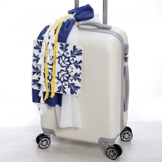 Σετ βάπτισης με θέμα Blue Tiles Model:ΣΚΒ-2437