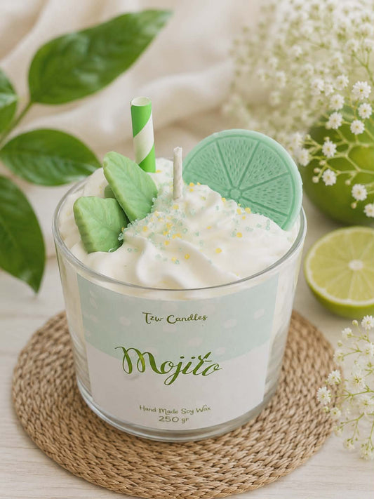 Mojito – Χειροποίητο Αρωματικό Κερί Σόγιας