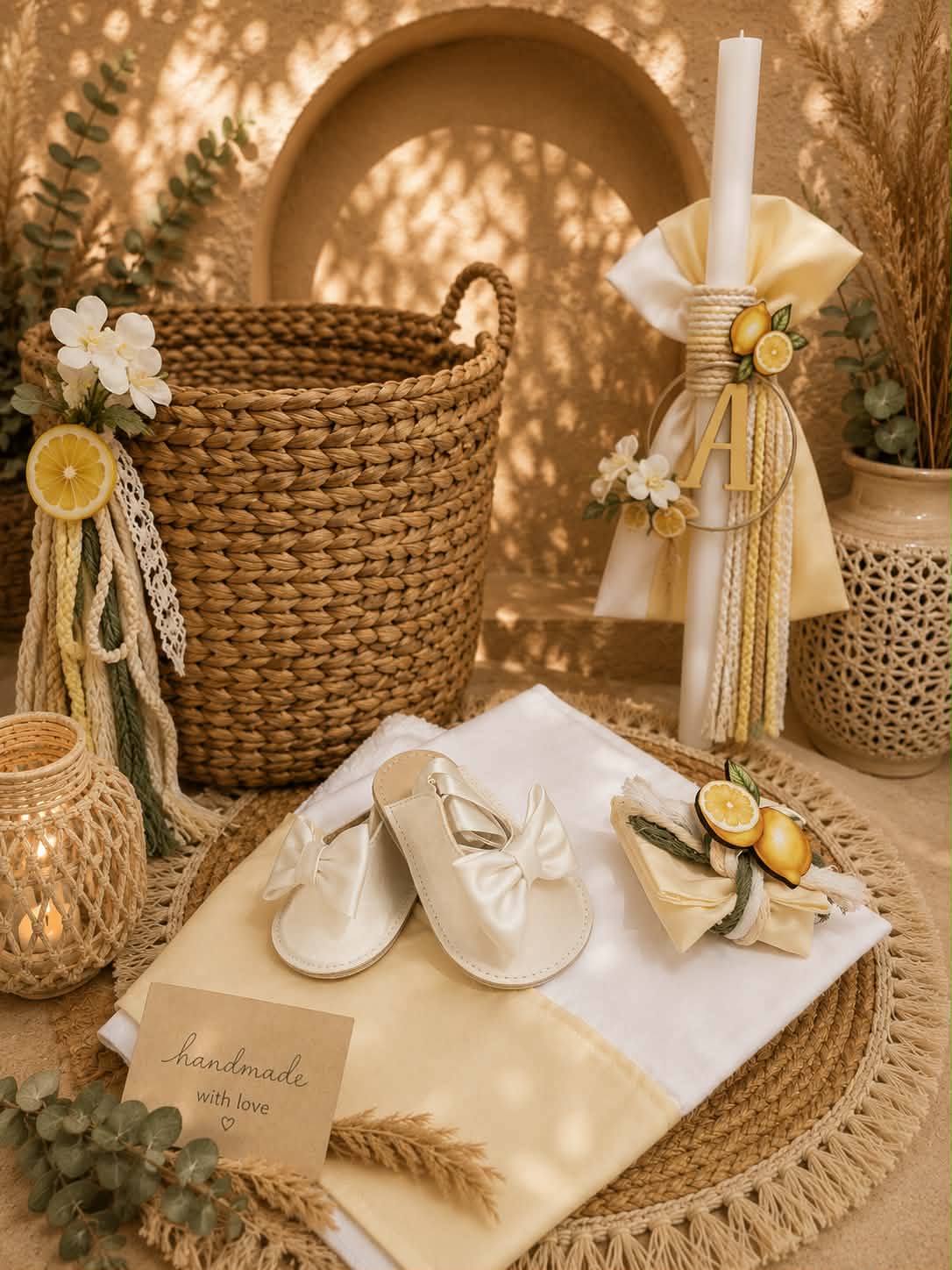 Πακέτο Βάπτισης Lemon – Xenia Veneti