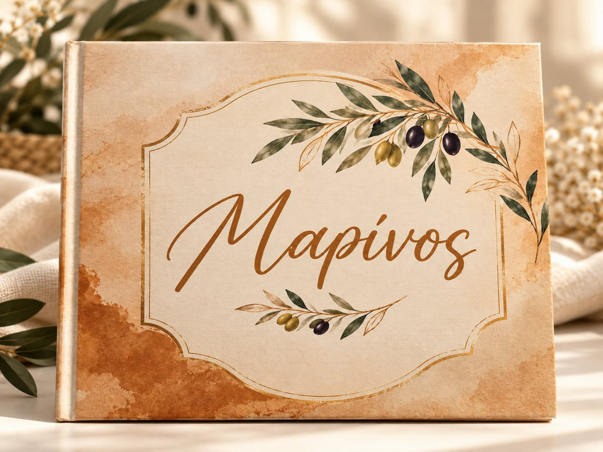 Πακέτο Βάπτισης με θέμα Ελιά