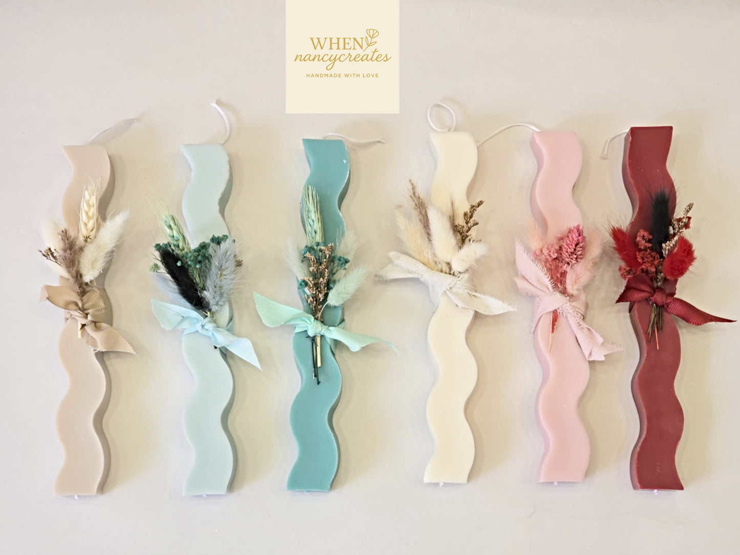 Wax Melt Λαμπάδα με Άρωμα Φρεσκάδας