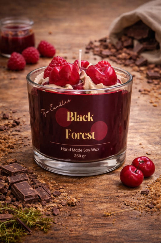 Αρωματικό Κερί Σόγιας Black Forest Βύσσινο | 250gr