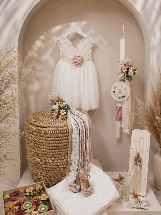 Πακέτο Βάπτισης Boho Floral