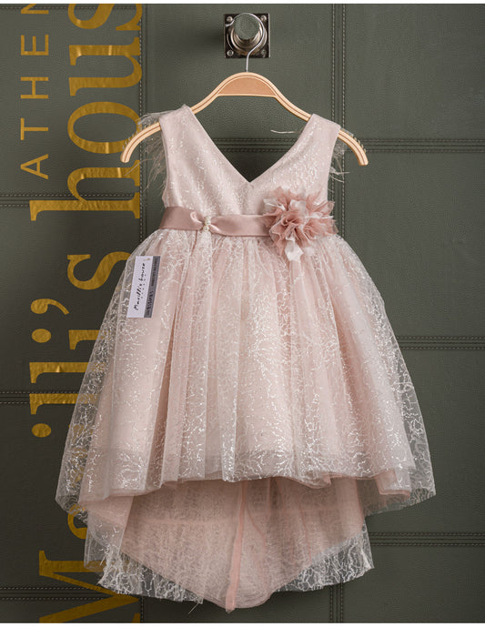 Βαφτιστικό φόρεμα Marilli's House Collection 2025 Κωδικός 2521085