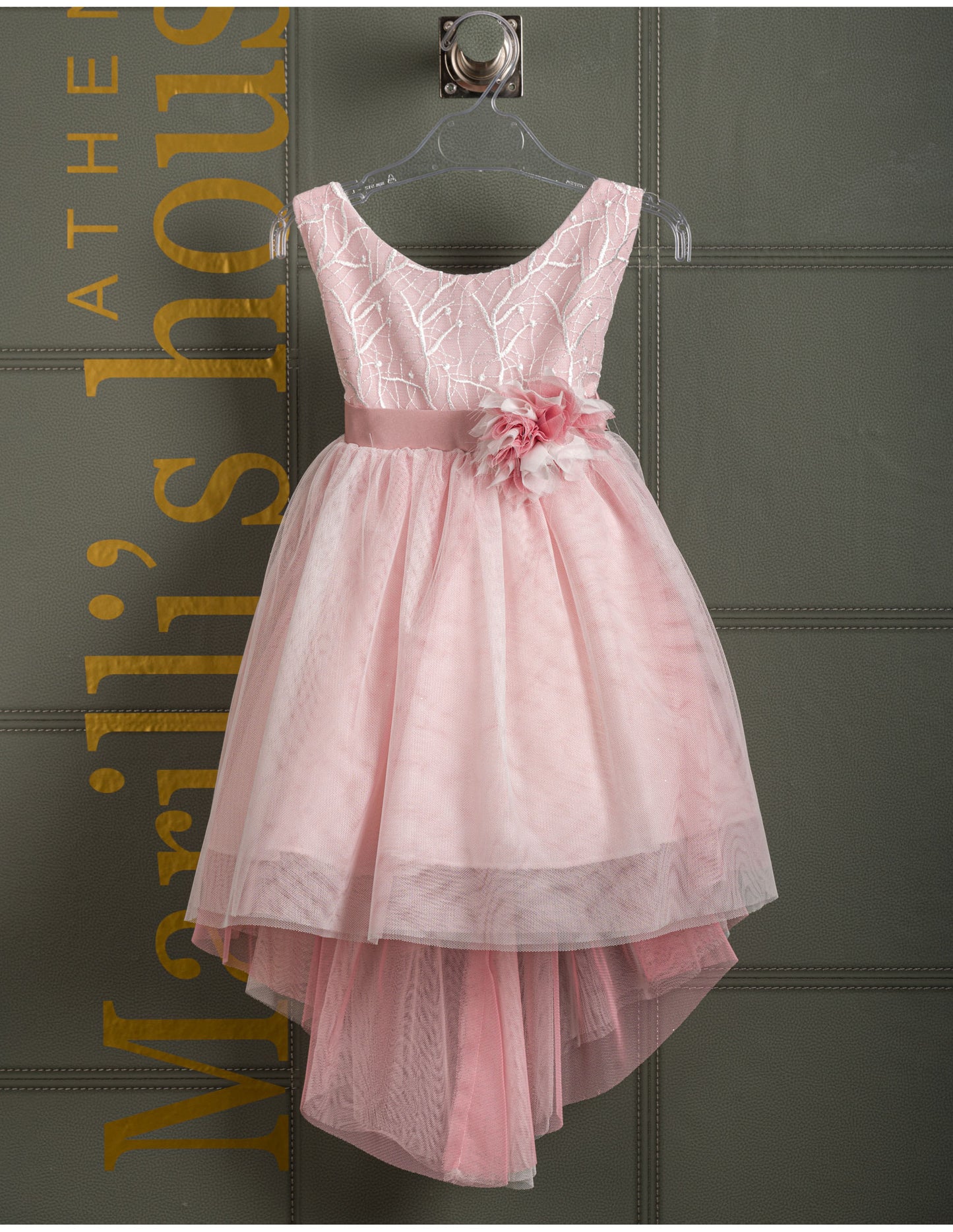 Βαφτιστικό φόρεμα Marilli's House Collection 2025 Κωδικός 2512255