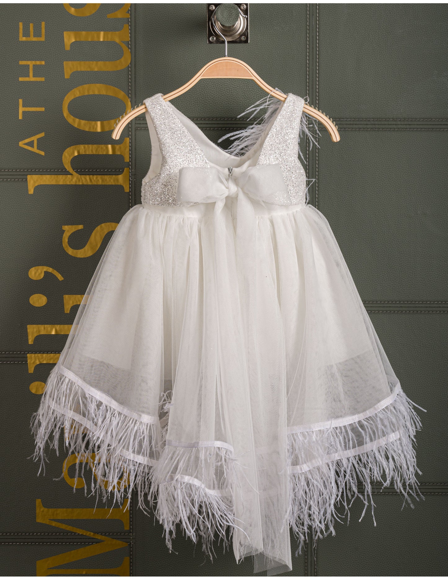Βαφτιστικό φόρεμα Marilli's House Collection 2025 Κωδικός 2522085