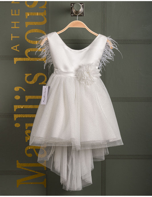 Βαφτιστικό φόρεμα Marilli's House Collection 2025 Κωδικός 2521185