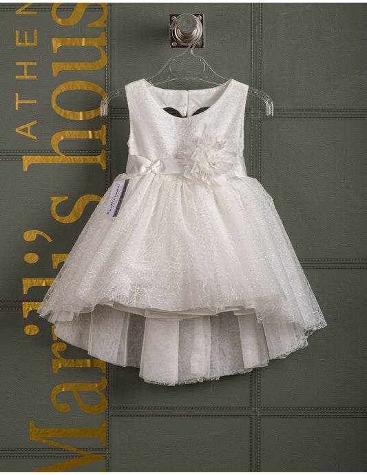 Βαφτιστικό φόρεμα Marilli's House Collection 2025 Κωδικός 2524060