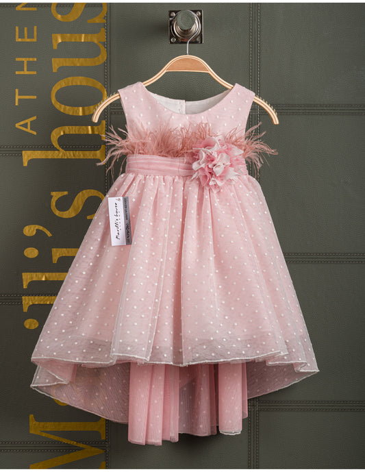 Βαφτιστικό φόρεμα Marilli's House Collection 2025 Κωδικός 2520780