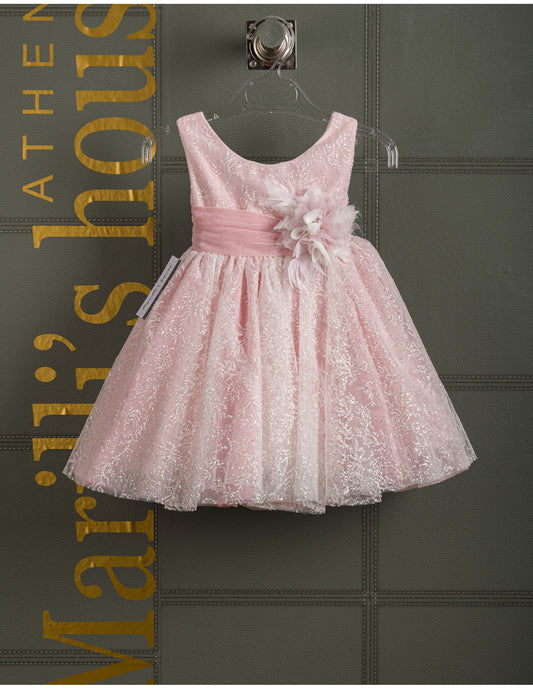 Βαφτιστικό φόρεμα Marilli's House Collection 2025 Κωδικός 2522960