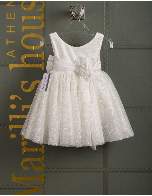 Βαφτιστικό φόρεμα Marilli's House Collection 2025 Κωδικός 2522860