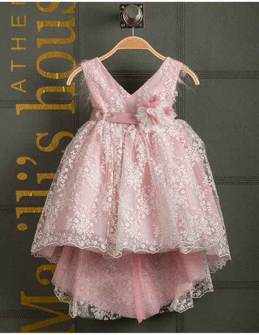 Βαφτιστικό φόρεμα Marilli's House Collection 2025 Κωδικός 2521885