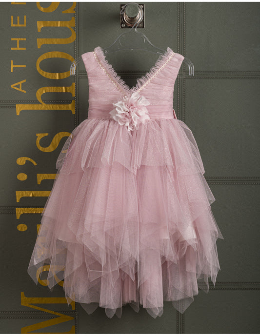 Βαφτιστικό φόρεμα Marilli's House Collection 2025 Κωδικός 2522485