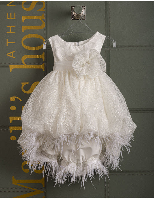 Βαφτιστικό φόρεμα Marilli's House Collection 2025 Κωδικός 2522685