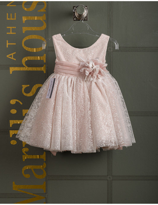 Βαφτιστικό φόρεμα Marilli's House Collection 2025 Κωδικός 2523060