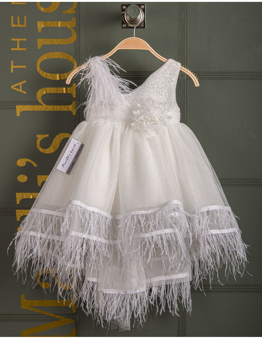 Βαφτιστικό φόρεμα Marilli's House Collection 2025 Κωδικός 2522085