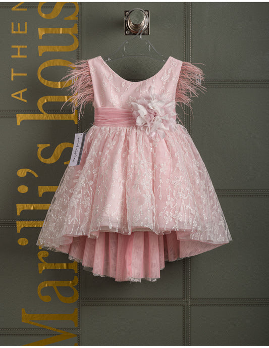 Βαφτιστικό φόρεμα Marilli's House Collection 2025 Κωδικός 2523565
