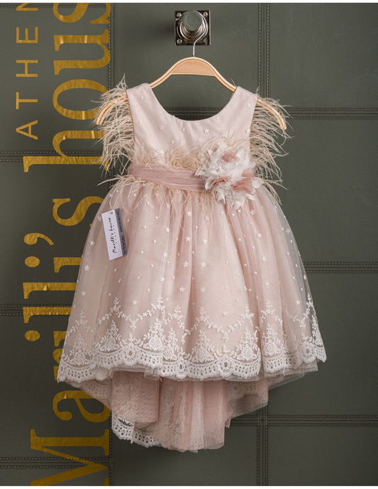 Βαφτιστικό φόρεμα Marilli's House Collection 2025 Κωδικός 2520280